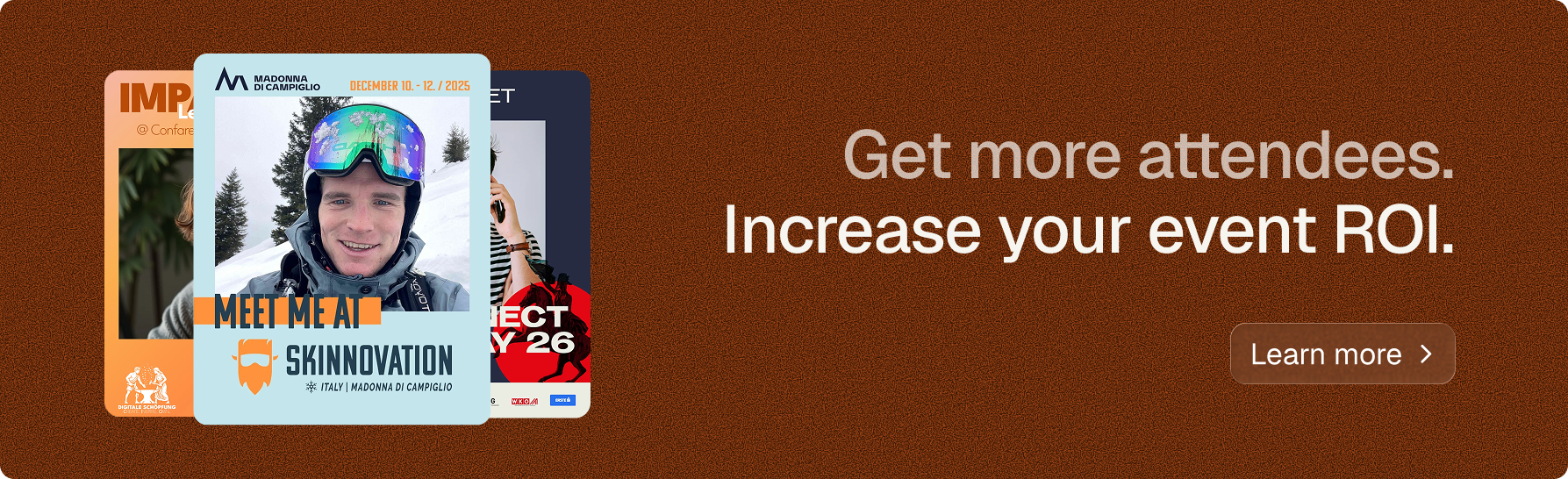 Get more attendees and increase Event ROI