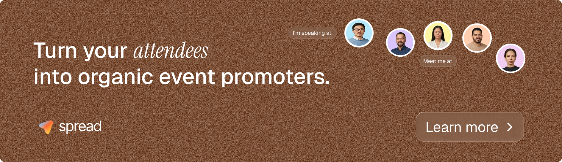 Organic event marketing